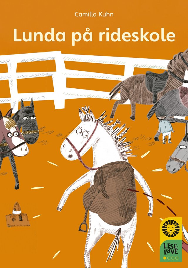 "Lunda på rideskole" av Camilla Kuhn
