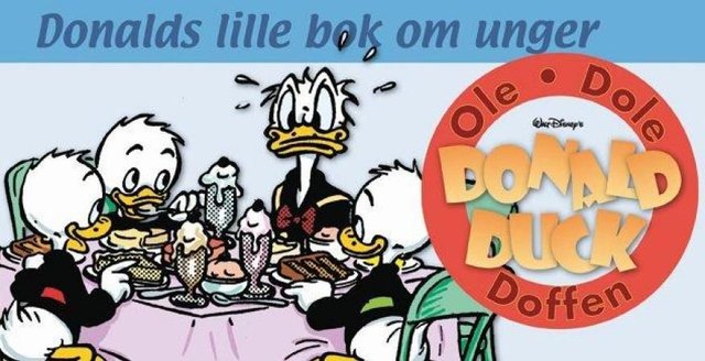"Donalds lille bok om unger" av Solveig Thime