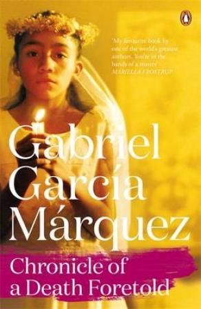 "Chronicle of a death foretold" av Gabriel García Márquez