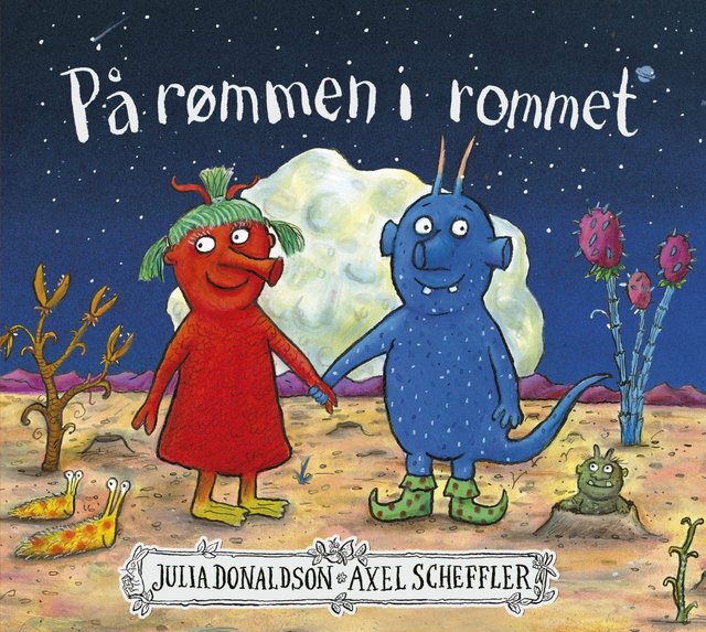 "På rømmen i rommet" av Julia Donaldson