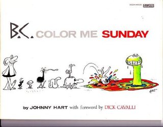 "B.C., color me Sunday" av Johnny Hart