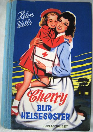 "Cherry blir helsesøster (8) Originalens tittel: Cherry Ames, visiting nurse" av Helen Wells