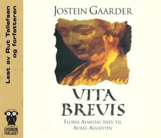 "Vita Brevis - Floria Aemilias brev til Aurel Augustin" av Jostein Gaarder