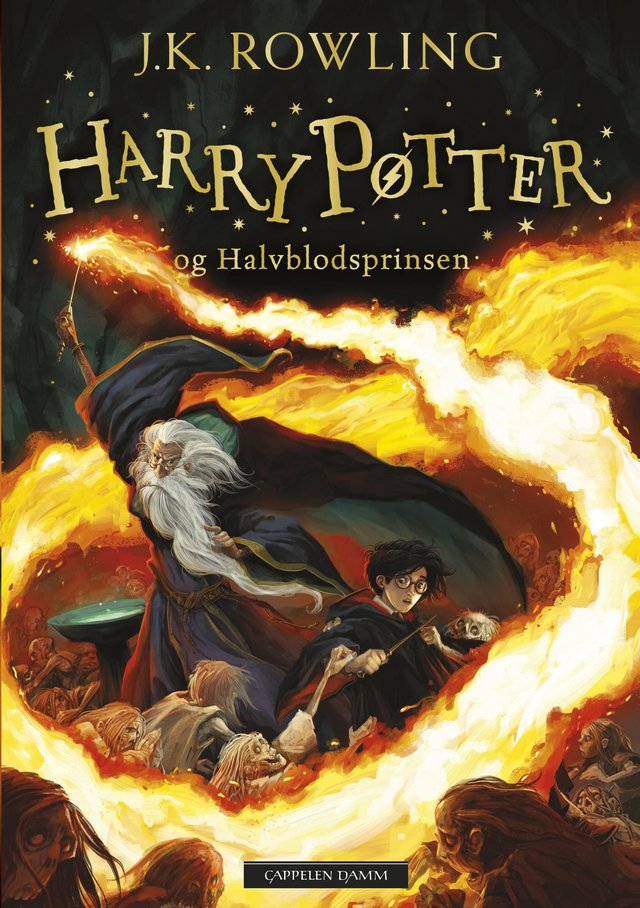 "Harry Potter og Halvblodsprinsen" av J.K. Rowling