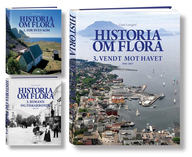 "Historia om Flora 1-3" av Gaute Losnegård