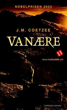 "Vanære" av J.M. Coetzee