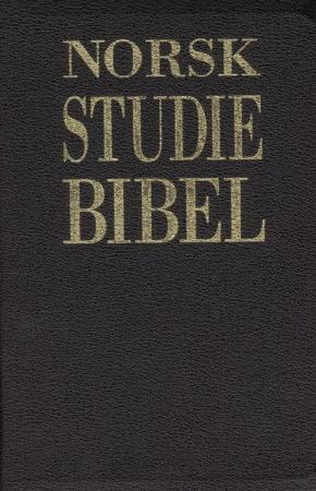 "Norsk studiebibel - med forklaringer og kommentarer" av Thoralf Gilbrant