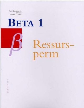 Beta 1 - ressursperm