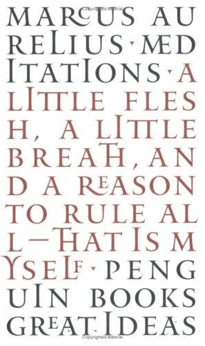 "Penguin Great Ideas Meditations" av Marcus Aurelius