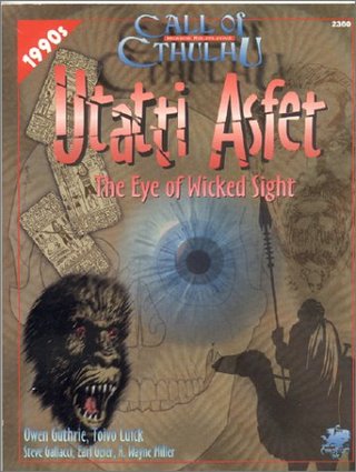 "Utatti Asfet The Eye of Wicked Sight" av Owen Guthrie