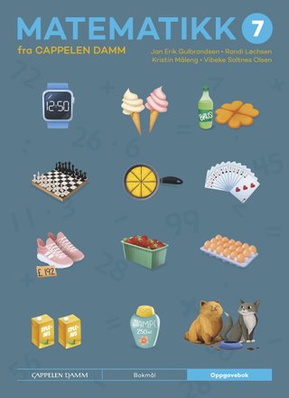 Matematikk 7 fra Cappelen Damm - Oppgavebok