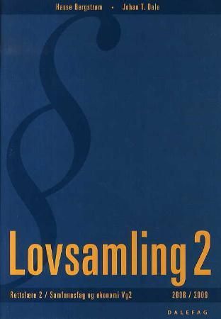 Lovsamling 2 - rettslære 2