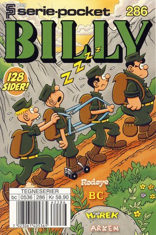 "Serie-pocket 286 Billy" av Mort Walker