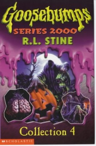 "Collection 4 " Headless Halloween " , " Attack of the Graveyard Ghouls " , " Brain Juice " (Goosebu" av R. L. Stine