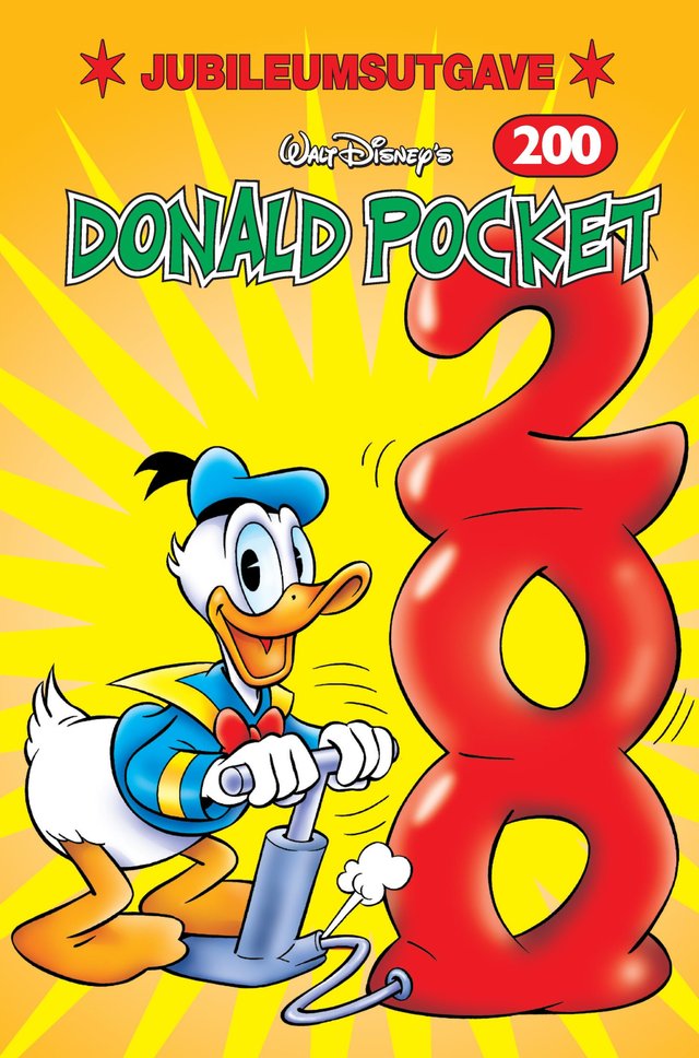 "Donald pocket 200 - jubileumspocket" av Haakon W. Isachsen
