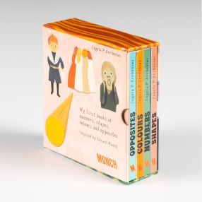 "My first books of numbers, shapes, colours and opposites - inspired by Edvard Munch" av Ingela P. Arrhenius