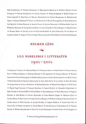 100 Nobelpris i litteratur 1901-2001