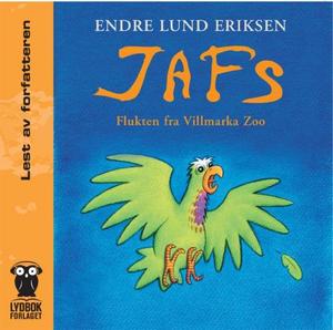 "Jafs - flukten fra Villmarka Zoo" av Endre Lund Eriksen