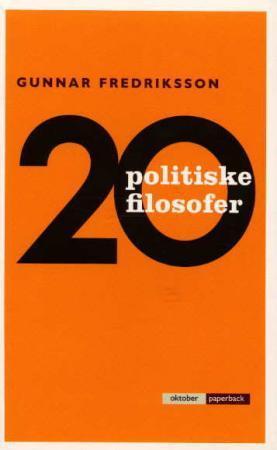 "20 politiske filosofer" av Gunnar Fredriksson