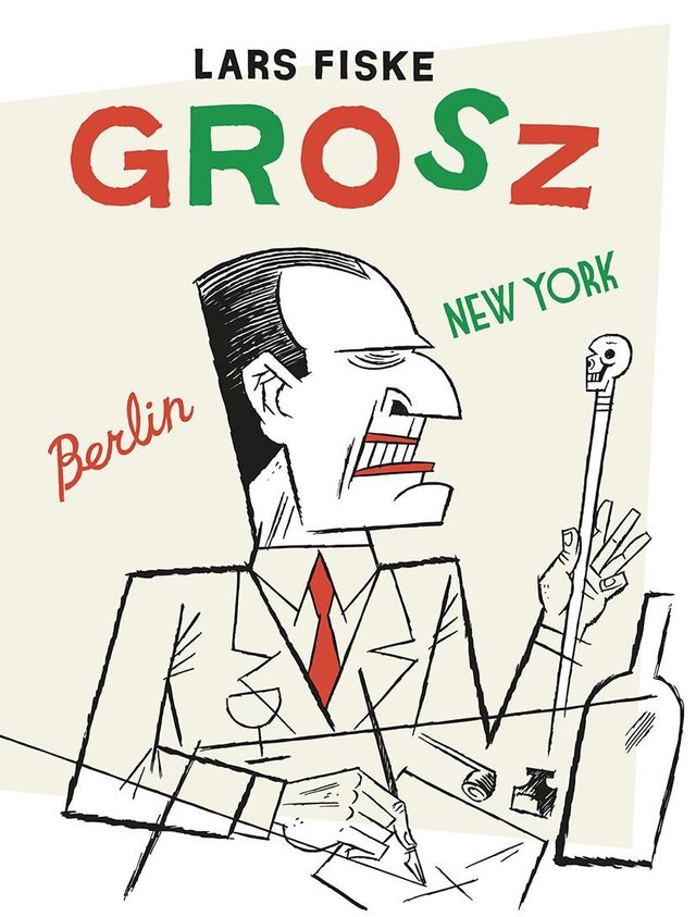 "Grosz - Berlin-New York" av Lars Fiske