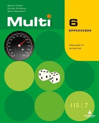 Multi 6, 2. utgave - Smart bok : oppgavebok : lærer : matematikk for barnetrinnet