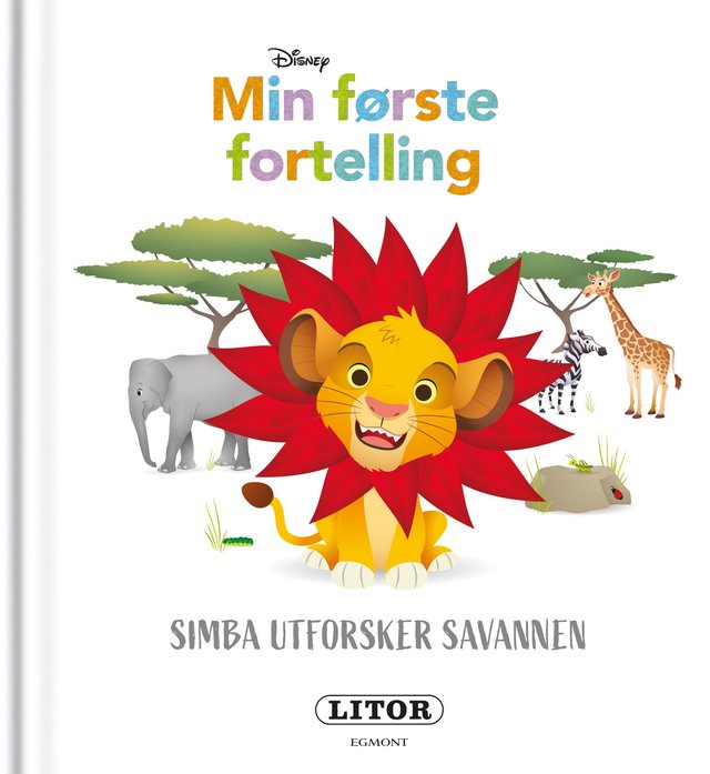 "Simba utforsker savannen" av Nancy Parent