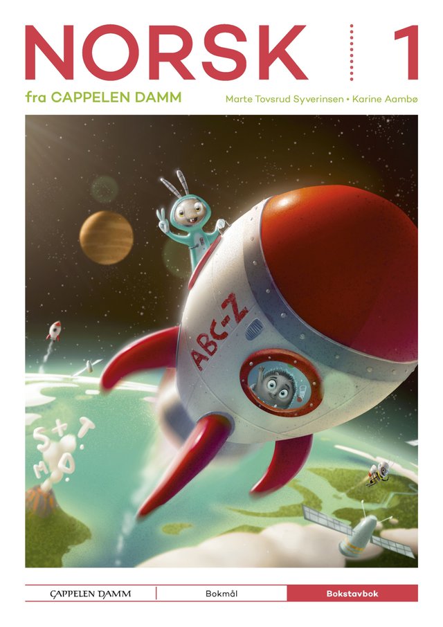 "Norsk 1 fra Cappelen Damm - Bokstavbok" av Marte Tovsrud Syverinsen