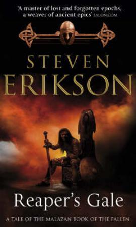 "Reaper's gale - Malazan empire 7" av Steven Erikson