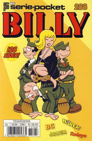 "Serie-pocket 288 Billy" av Mort Walker