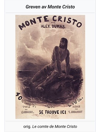 "Greven av Monte Christo (Bind 3) III" av Alexandre Dumas