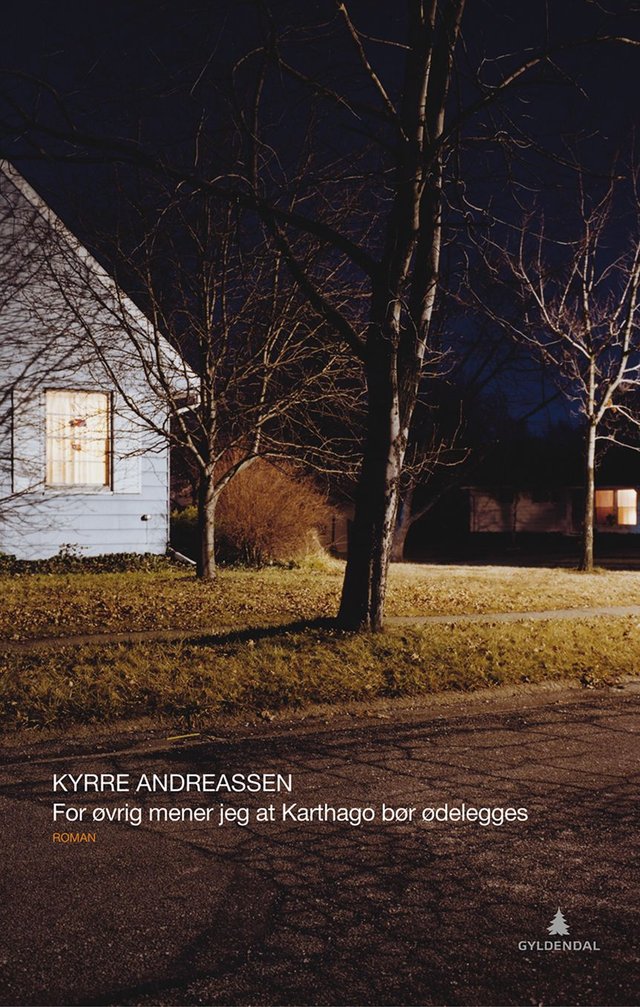 "For øvrig mener jeg at Karthago bør ødelegges" av Kyrre Andreassen