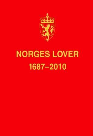 "Norges lover 1687-2010" av Hans Flock