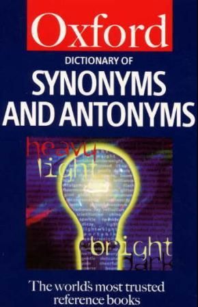 "A dictionary of synonyms and antonyms" av Alan Spooner