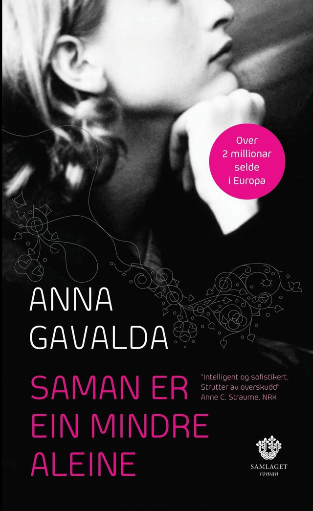 "Saman er ein mindre aleine - roman" av Anna Gavalda