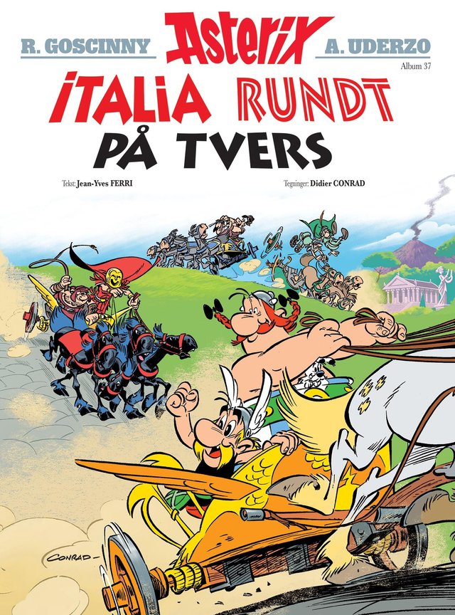 "Italia rundt på tvers" av Jean-Yves Ferri