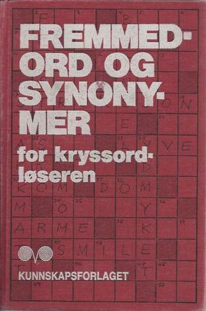 "Fremmedord og synonymer for kryssordløseren" av Dag Gundersen