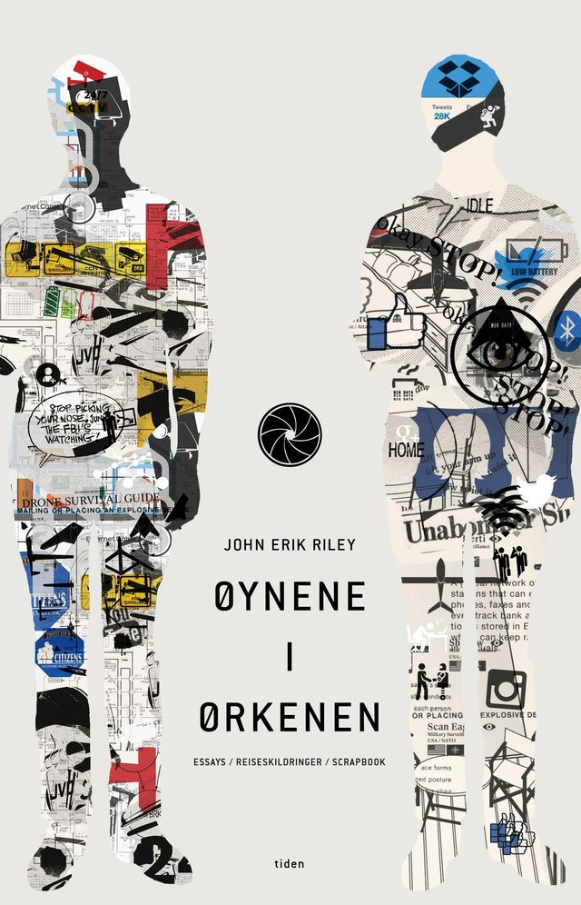 "Øynene i ørkenen - essays/reiseskildringer/scrapbook" av John Erik Riley