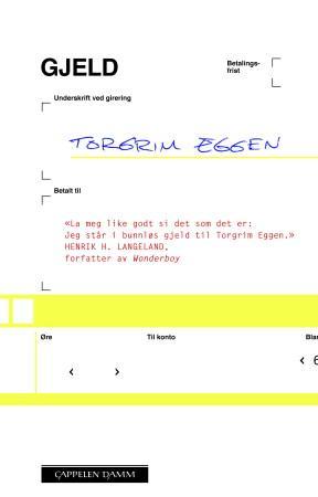"Gjeld" av Torgrim Eggen