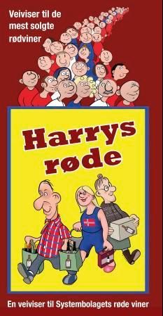 Harrys røde - en veiviser til de mest solgte rødvinene på Systembolaget
