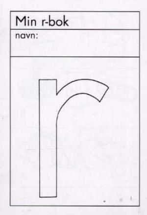 "Brettebok R r - pakke med 10 stk." av Elisabeth Åril Schieldrop