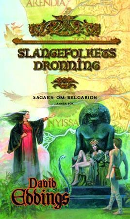 "Slangefolkets dronning - sagaen om Belgarion, annen bok" av David Eddings