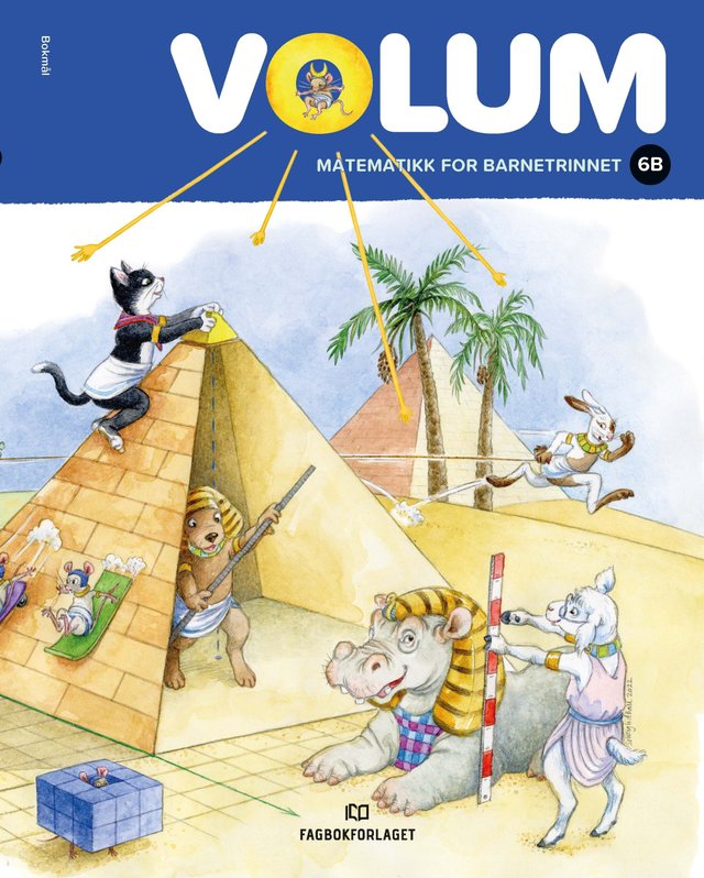 "Volum 6B, d-bok - Elevbok : matematikk for barnetrinnet" av Audun Rojahn Olafsen