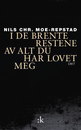 "I de brente restene av alt du har lovet meg - dikt" av Nils Chr. Moe-Repstad