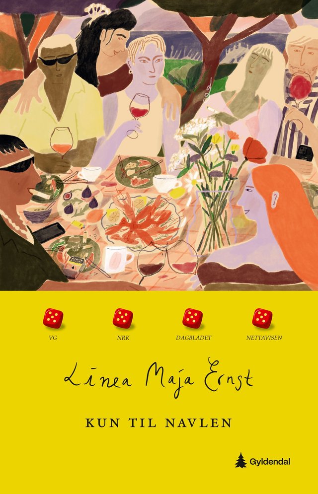 "Kun til navlen - roman" av Linea Maja Ernst