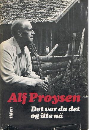 Det var da det og itte nå