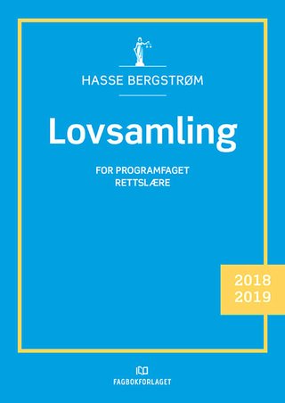 Lovsamling, d-bok - rettslære 2018/2019