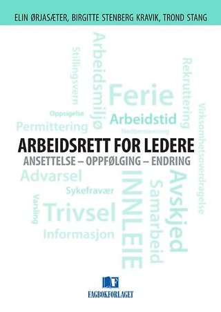 "Arbeidsrett for ledere" av Elin Ørjasæter
