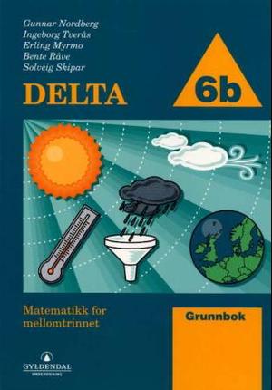 "Delta 6B - grunnbok : matematikk for mellomtrinnet" av Gunnar Nordberg