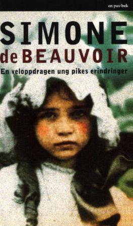 "En veloppdragen ung pikes erindringer" av Simone de Beauvoir