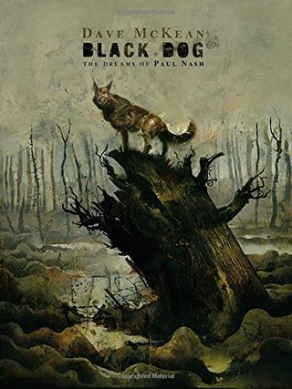 "Black Dog The Dreams of Paul Nash" av Dave McKean
